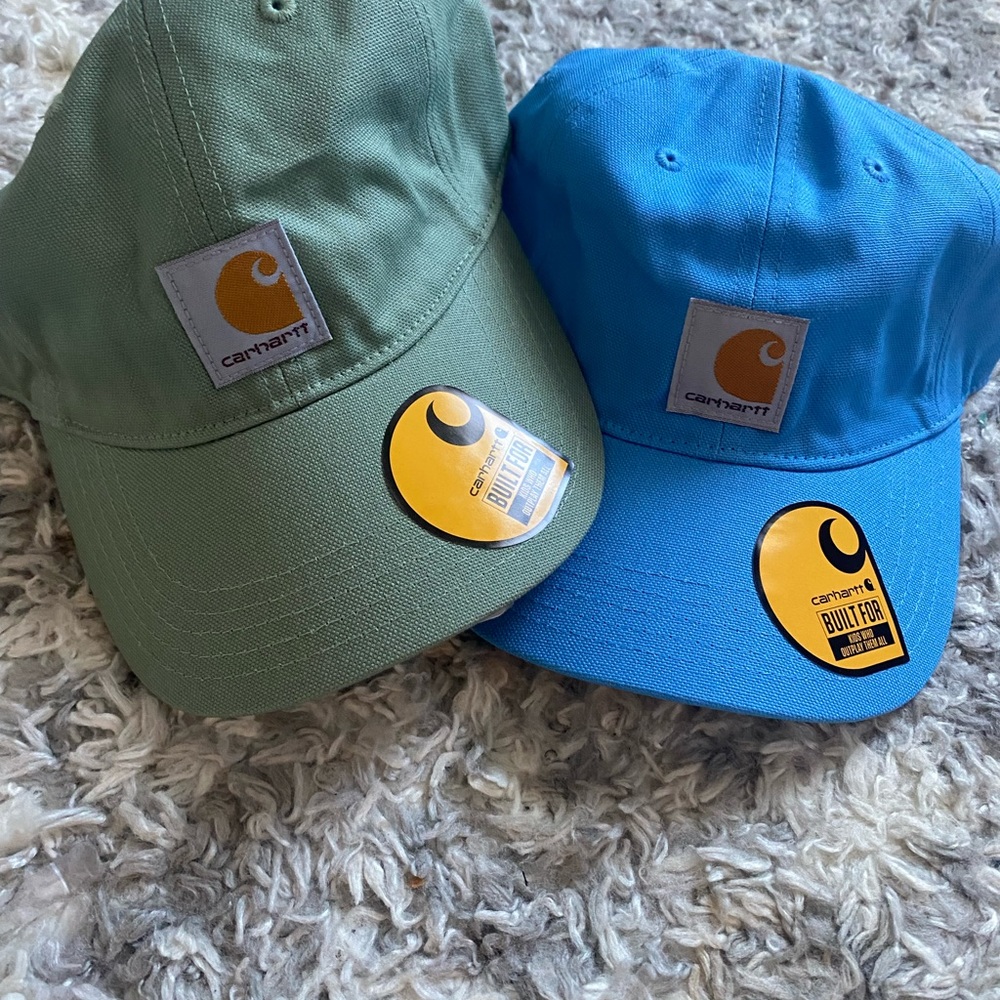 Carhartt Kids Hats 2 NEW Carhartt Hats Adjustable for kids - Picture 3 of 5